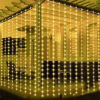 Luces De Cinta LED USB Para Cortina Con Control Remoto Decoración De Festival Para Pared Y Jardín Conectable Luz De Hada Para Dormitorio Y Exterior - details 11