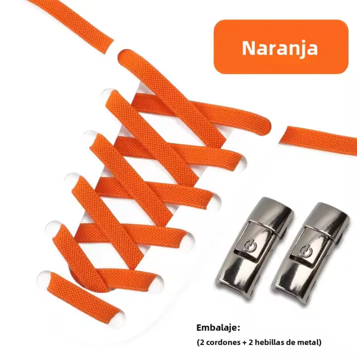 Nuevas Cremalleras De Zapatillas Sin Cordones 8MM Ampliadas Para Niños Y Adultos Cremalleras Elásticas De Bloqueo Para Zapatos - 1
