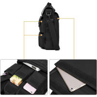 Bolsa Táctica Para Hombres De Exterior Con Sistema MOLLE En Tela De Nylon Camuflada Monedero De Hombro Para Deportes Herramientas Viaje Bolsa De Mano - details 3