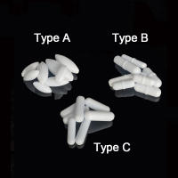 5 Pcs Barra Magnética De Laboratorio Cilíndrica Resistente a La Corrosión Mezclador Magnético Tipo A/B/C Para Química Educativa - details 0