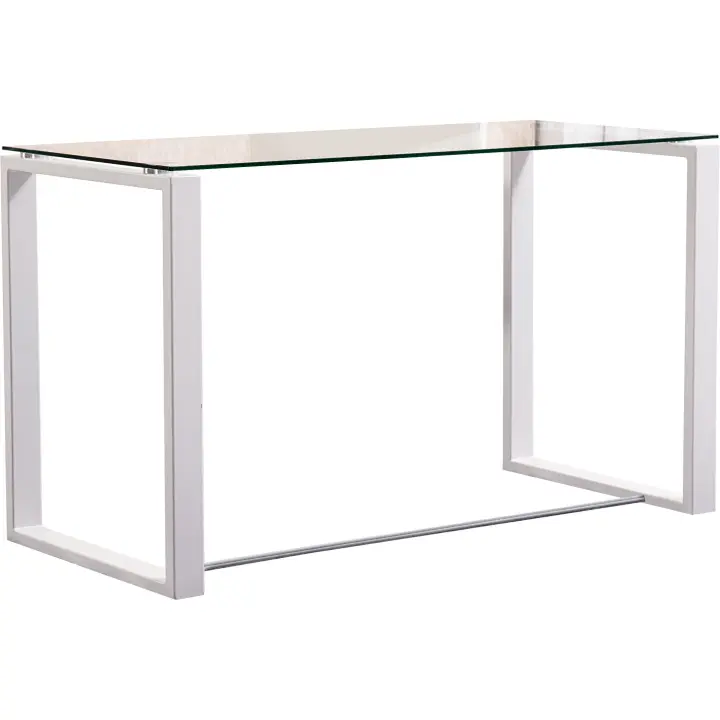 MESA ESTUDIO BENETTO 120 x 60 CM PATAS CROMO  ADC MUEBLECENTER  Envío Gratuito - 1