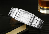 Reloj De Pulsera Masculino WWOOR 2024 Moda Lujo Quadrado Impermeable Diseño De Ginebra Cuarzo Reloj Masculino Con Numeros Romanos Y Cierre De Seguridad - details 18