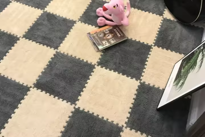 10/20Pcs Alfombra De Juego Para Niños Alfombra De Esponja EVA Puzle Para Habitación Infantil Mantener Caliente Alfombra Para Bebés - 1