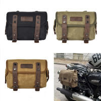 Bolsa Lateral Impermeable Para Motocicleta Universal Retro Para Asiento Trasero Y Electricidad Material De Cuero Para HONDA CM300 500 - details 0