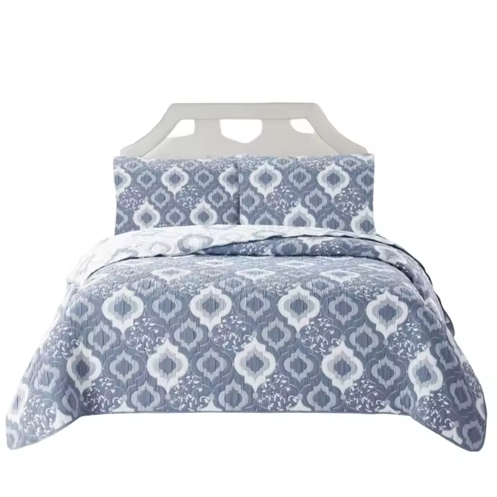 Novotextil Colcha Fina Primavera/Verano Tela Jacquard Camas 90 180 Ligera Suave Tejido Interior 100% Algodón Exterior Poliéster Ideal Climas Cálidos Diseño Elegante Moderno Proporciona Confort Frescura Perfecta Dormitorios de Todos los Tamaños Resistente - 1