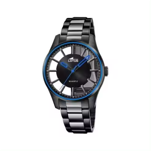 Reloj Lotus para Hombre de Acero Resistente Al Agua con Movimiento de Cuarzo - 1