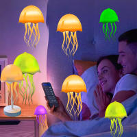 Lámpara De Ambiente En Forma De Medusa Colorido Y Gradient Controlada Por Sonido Lámpara Nocturna Pequeña Dinámica Flotante Luz Colgante Creativa - details 2