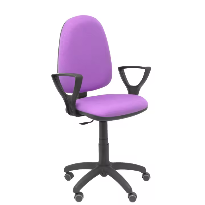 Silla de Oficina Ergonómica Piqueras Y Crespo con Brazos Fijos y Ruedas de Parqué - 1
