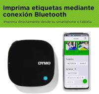 DYMO LetraTag 200B Rotuladora Etiquetadora Impresora de Etiquetas Compacta, Conexión Inalámbrica Bluetooth a iOS y Android - Incluye 1 Cinta de Etiqueta de Papel Blanco - 2172855 - details 5