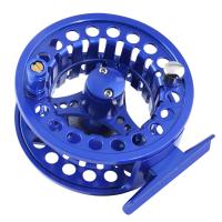 Carrete De Pesca Al Fly Sougayilang CNC Machined Aluminio Cuerpo Acero Inoxidable Eje Principal Knob Antideslizante 5/6 Pesca - details 16