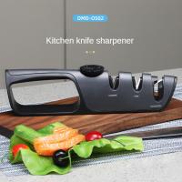 Afilador de Cuchillos Profesional de Acero al Tungsteno - 3 Etapas para Afilado Perfecto, Base Antideslizante, Ideal para Cuchillos de Cocina, Tijeras y Herramientas - Color Negro - details 2