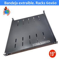 Bandeja extraible para racks de 60 cm fondo. TRICOM - details 0
