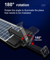 Lámpara Solar LED Exterior 100000LM 15000mAh Con Control Remoto Impermeable Luz De Inundación Para Exterior Instalación En Pared Material ABS Fuente De Energía Solar Certificación CCC Y Ce - details 13