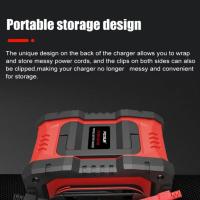 Cargador de batería automático de 20 A y 10 A, 12 V/24 V, para coche inteligente, para AGM, gel húmedo, plomo ácido, carga rápida, reparación por pulsos - details 9