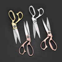 Tijeras De Costura Profesional Vintage Para Telas Y Ropa Herramienta De DIY Cortador De Algodón Acero Inoxidable - details 10
