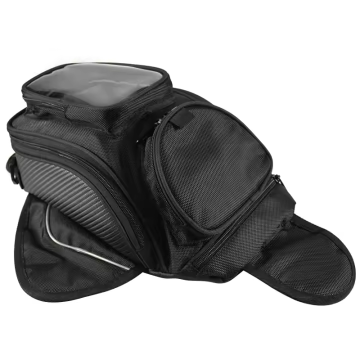 Soporte De Teléfono Para Motocicleta Bolsa De Tanque De Aceite Y Combustible Magnética Sillín Para Honda Yamaha Aprilia RSV1000 - 1