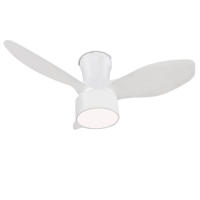 Jueric - Ventilador Fly MAXI color BLANCO D80cm 20w con cambio de color 3000k-4000k-6000k control remoto, motor DC - details 0