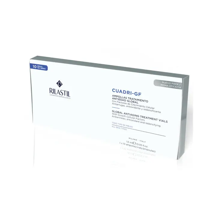 RILASTIL CUADRIF-GF 10 AMPOLLAS TRATAMIENTO ANTIEDAD GLOBAL - 1
