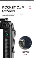 Linterna Multifuncional Recargable USB Con Imán Luz De Trabajo LED COB Potente Impermeable Torcha - details 9