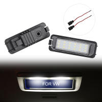 Luz De Placa De Auto LED Super Brillante Para VW Passat CC Y Golf 5 6 Impermeable Accesorios De Coche Para Volkswagen 12V 3W - details 0