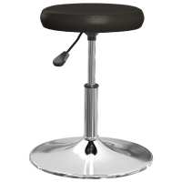 vidaXL Sillas de comedor 2 unidades cuero sintético negro - details 3