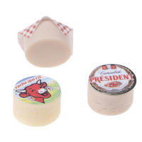 3Pcs Mini Quesos Para Casa De Muñecas a Escala 1/12 Decoración De Cocina Y Sala De Estar Miniatura Para Niños Juguetes Regalo - details 5