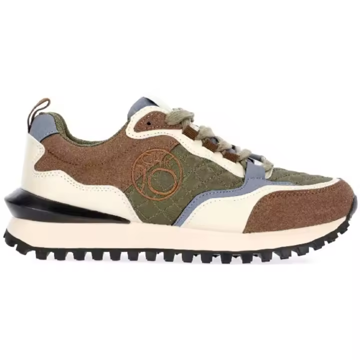 Zapatillas Chika10 Click 02 para mujer en color beige - 1