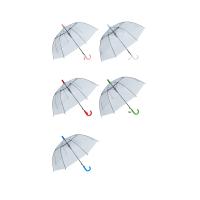 Paraguas transparente infantil de 8 varillas forma de cúpula , antiviento, automático de 50 cm paraguas de niños - details 1