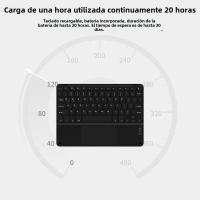 Teclado Bluetooth Con Touchpad Para iPad pro Mini Smart Phone Computadora Juego Dispositivos Recargables Wireless Tablero Tablet - details 4