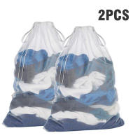 Bolsa Deportiva De Malla Grande Para Almacenar Ropa Bolsa Con Cordón Para Baloncesto Voleibol Béisbol Natación Equipamiento - details 1