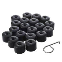20/25 Piezas De 21/18 Mm Tapa De Protección Para Tuercas Y Tornillos De Rueda Decorativas Capa De Protección Contra Polvo Para Automóvil - details 2