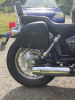 Par De Bolsas De Sillín Para Motocicleta En Cuero PU Negro Impermeable Almacenamiento Lateral Equipaje De Viaje Para Suzuki/Yamaha/Honda - details 8