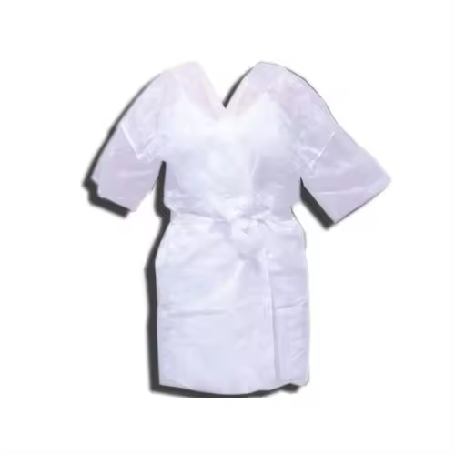 By Doribell Paquete de 10 Kimonos Desechables TST Blancos (primera Calidad) - Equipamiento de Belleza - 1