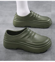 Nuevos Zapatos Casuales Para Hombres Impermeables Antideslizantes Con Suela Suave Y Gruesa Botas De Lluvia Para Exteriores Talla Grande - details 13