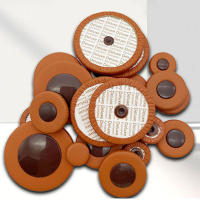 25PCS Almohadillas De Cuero Para Saxofón Alto Tamaños Variados Repuesto Para Agujeros De Instrumentos De Viento Accesorios De Música - details 5