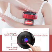 Masajeador Eléctrico De Ventosas De Vacío Para Espalda Cuello Brazos Dispositivo De Succión Caliente Y Masaje Inteligente - details 2