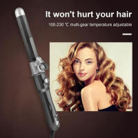 Mezclador De Pelo 28mm Automático Para Ondas Grandes Y Rizos Internos Mejor Curling Wand Profesional 2024 Con Control Digital De Temperatura - details 5