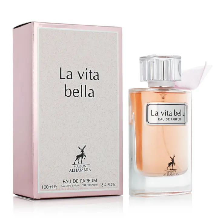 Lattafa la Vivacité Eau de Parfum Maison Alhambra 100ml para Mujer (Antigua Vita Bella) - 1