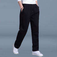 Pantalones Deportivos Casuales Para Hombre 2024 Pantalones De Correr Y Ejercicio Largo Para Gimnasio Con Cierre De Cordón - details 7
