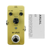 M-VAVE FUZZ Pedal De Efecto De Guitarra Vintage Fuzz Caja De Aleación De Zinc Puerta De Sílex Verdadera Bypass Accesorios De Guitarra Partes De Guitarra - details 4
