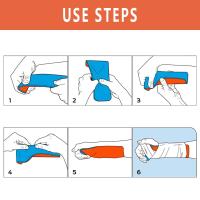 Rol De Splint De Aluminio Universal Para Primeros Auxilios Kit De Emergencia Para Huesos Material De Polímero De Sobrevivencia Para Viajes Al Aire Libre - details 3