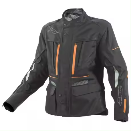 CHAQUETA AXO KALAHARI NEGRO NARANJA TALLA L - 1