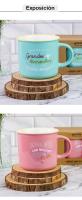 Pack de 6 a 30 unidades de tazas con frases, Tazas de cerámica con frases, regalos para invitados boda, detalles boda invitados, detalles bautizo para invitados, No personalizable, bodas ideas, Regalantes.com - details 3