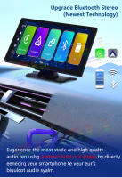 Estéreo De Coche Portátil Con Pantalla Táctil IPS De 9'' Wi-Fi Carplay Android Auto FM AM RDS Pantalla HD Para Medios De Películas - details 2