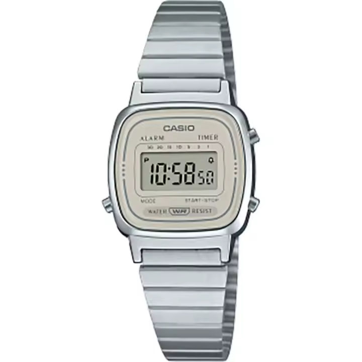 Casio Reloj La670wea-8aef Plateado Mujer - 1