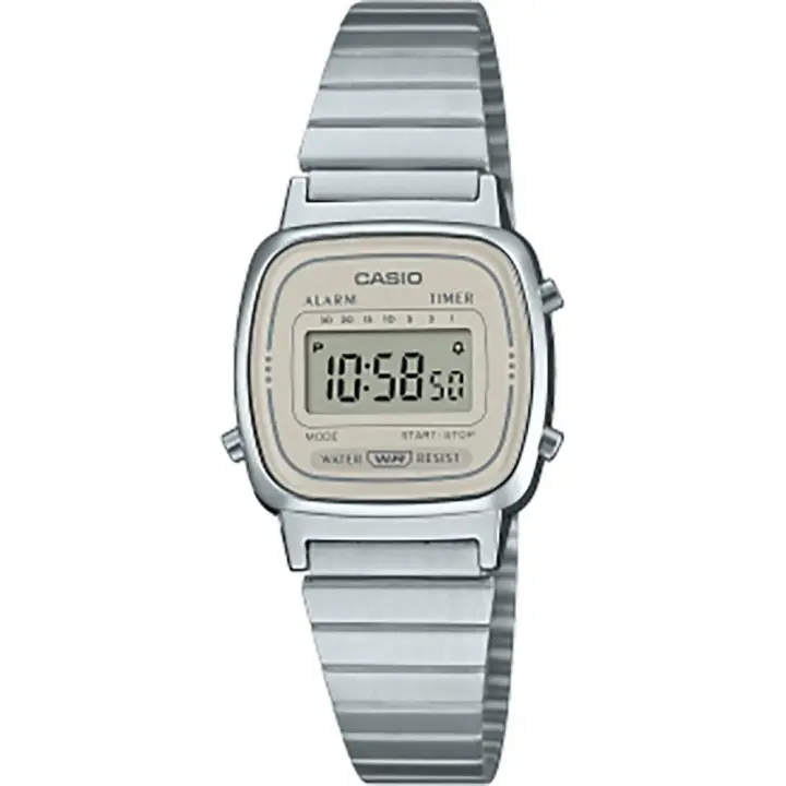 Casio Reloj La670wea-8aef Plateado Mujer - 1