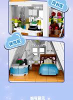 MORK Kit De Bloques De Construcción De Arquitectura Modular 1413pcs Modelo De Tienda De Flores Y Callejón Para Niños Juguetes Educativos Regalos Para Niños De 6 a 12 Años Y Adolescentes - details 7