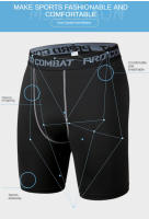 Leggings Deportivos Para Hombre Quick-drying Estirado Fitness Entrenamiento De Baloncesto Compresión Shorts De Invierno - details 8