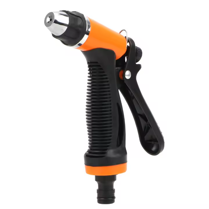 Pistola De Rociador De Jardín Para Lavar Coche Rociar Flores Y Mascotas Plástico Variable Patrón De Rocío Herramienta De Limpieza - 1