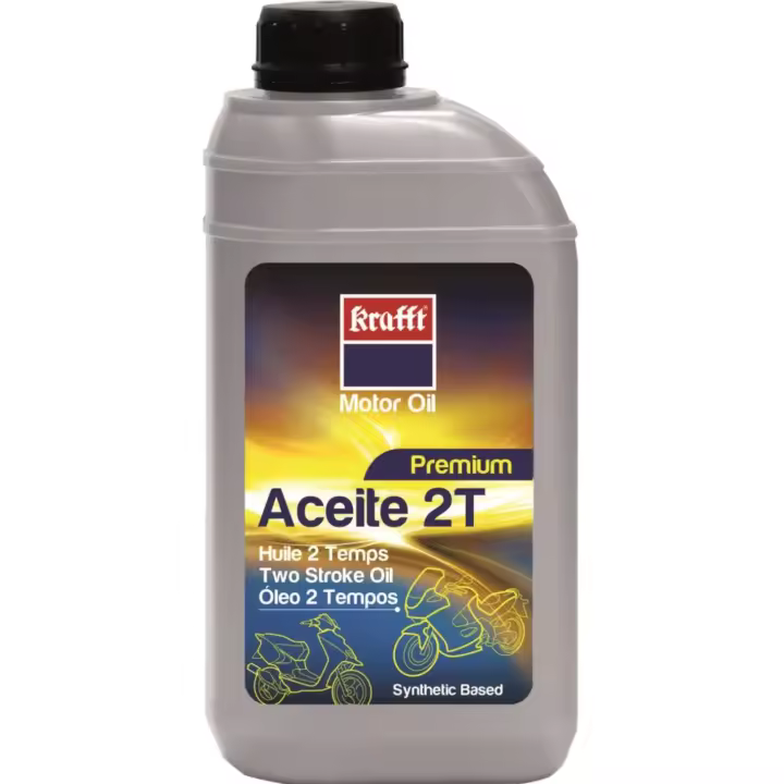 Aceite Sintético 2T 1L Krafft - Fórmula Avanzada - 1